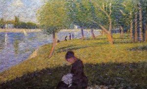 La Grande Jatte 12 by Georges Seurat