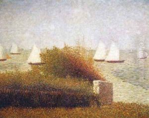 La Rade de Grandcamp by Georges Seurat