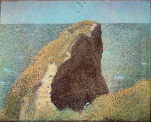 Le Bec du Hoc, Grandcamp by Georges Seurat