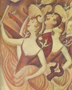 Le Chahut (detail) by Georges Seurat
