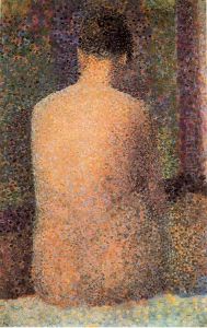 Model from Behind by Georges Seurat