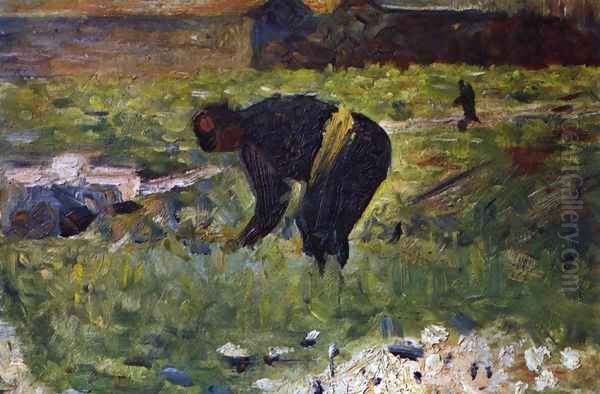Peasant at work - view 1