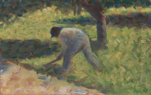 Peasant with a Hoe - view 1