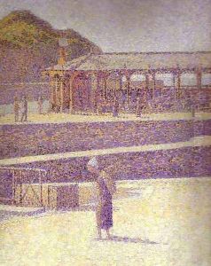 Port-en-Bessin2 (detail) by Georges Seurat