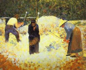 Rock-Breakers, Le Raincy. by Georges Seurat