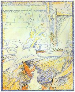 The Circus (Study) by Georges Seurat