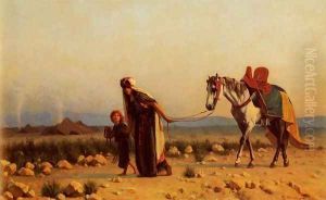 The Return by Gustave Clarence Rodolphe Boulanger