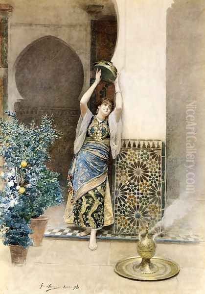 The Tambourine Player - view 1