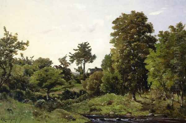 Landscape near St. Prive - view 1