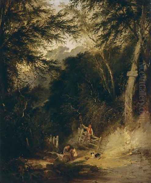 A Rustic Conversation - view 1