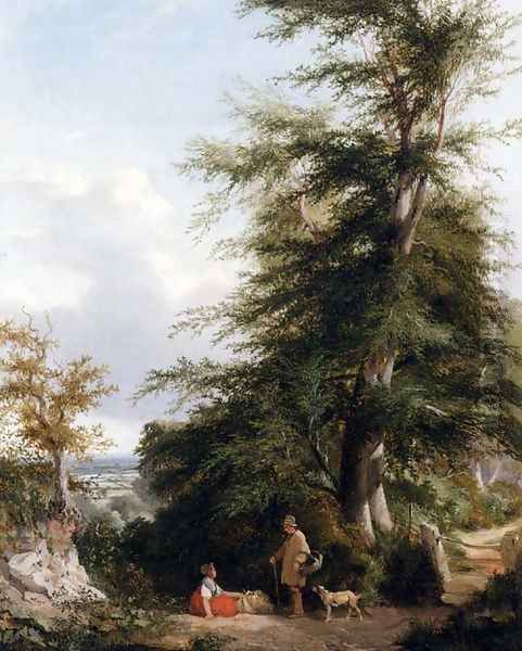 A Wayside Chat - view 1
