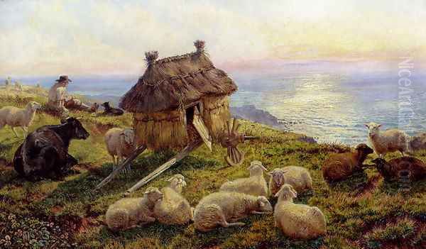 On The Cliffs, Picardy - view 1
