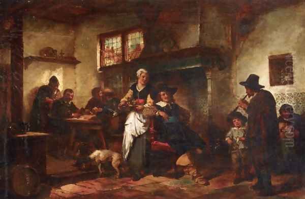A Tavern Scene - view 1