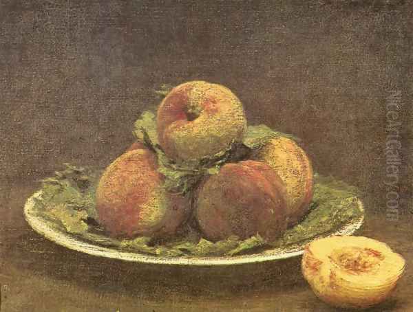 Still life with apricots - view 1
