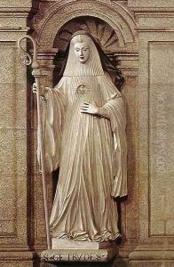 St Gertrude by Jacinto Vieira