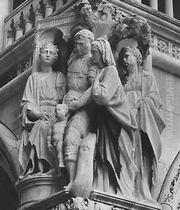 Il Giudizio di Salomone (The Judgement of Solomon) by Jacopo della Quercia