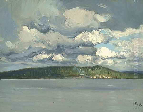 Sawmill, Lake Cecebe, Magnetawan River - view 1