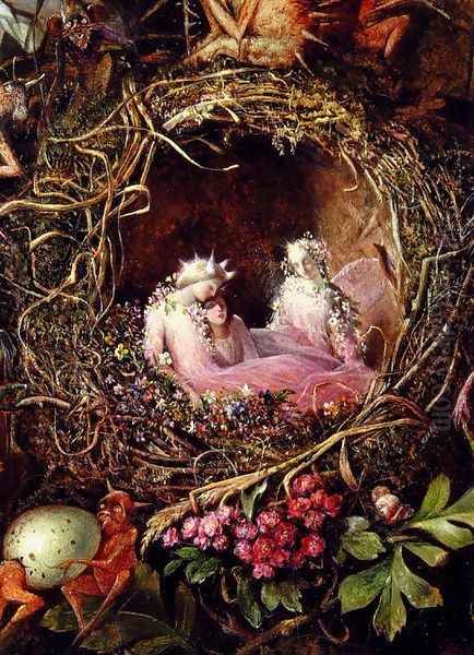 Fairies In A Bird's Nest (detail 1) - view 1