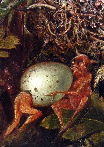 Fairies In A Bird's Nest (detail 2) - view 1