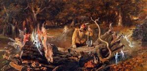 The Woodcutter's Misfortune by John Anster Fitzgerald