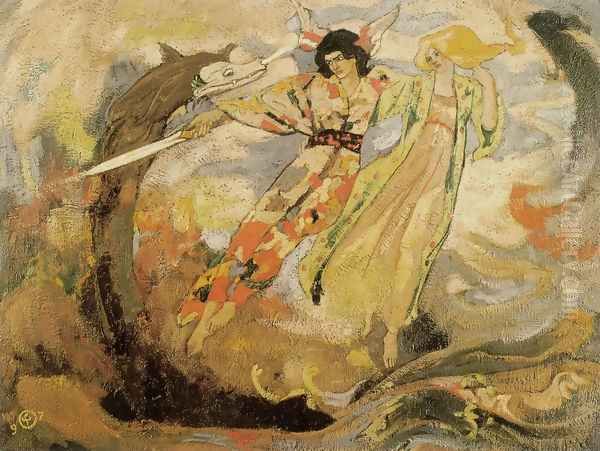 The Glaive of Light by John Duncan