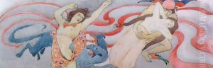 The Legend of Orpheus (detail, center panel) by John Duncan