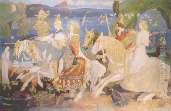 The Riders of the Sidhe by John Duncan