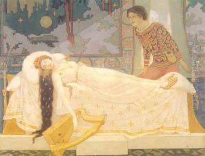 The Sleeping Princess by John Duncan