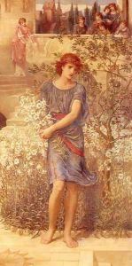 My Beloved has gone down to his garden by John Melhuish Strudwick