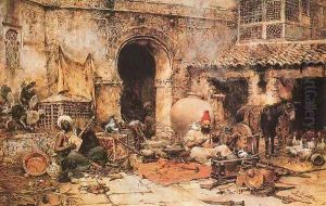 L'Armurier itinerant by Jose Benlliure Y Gil