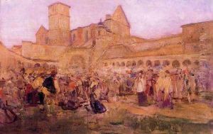 Procesion de Asi by Jose Benlliure Y Gil