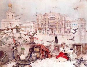 Venecia. El Gran Canal by Jose Benlliure Y Gil