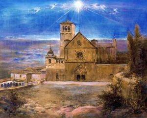 Vista de la Iglesia de Asis