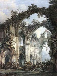 Inside of Tintern Abbey by Joseph Mallord William Turner