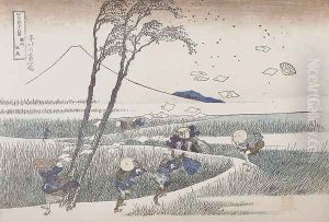 Ejiri in Suruga Province (Sunshu Ejiri) by Katsushika Hokusai