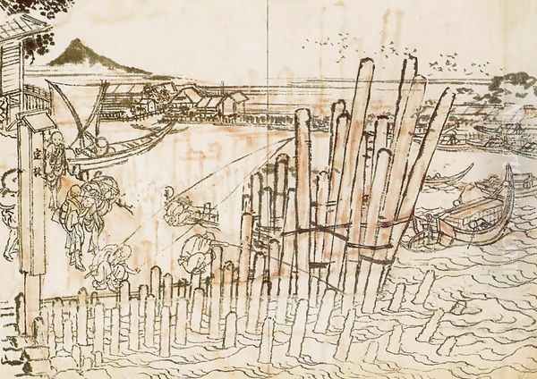 Fishing at Shimadagahana - view 1