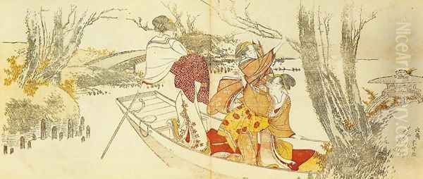 Three Ladies in a Boat - view 1