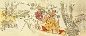 Three Ladies in a Boat