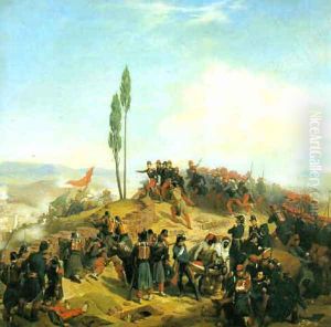 Siege de constantine, le ennemi repusse des hauteurs de coudat-ati