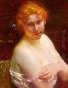 Portrait D'une Jeune Femme (Portrait of a Young Woman)