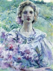 Girl with Flowers thumbnail