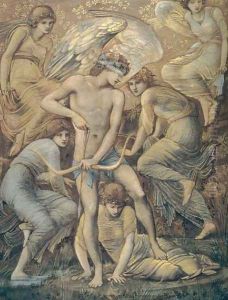 Cupid's Hunting Fields 2 by Sir Edward Coley Burne-Jones