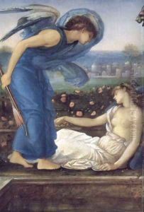 Cupid Finding Psyche 2 by Sir Edward Coley Burne-Jones