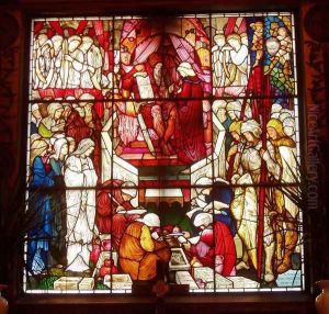 David's Charge to Solomon by Sir Edward Coley Burne-Jones