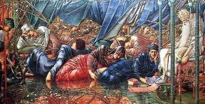 The Council Chamber Buscot Park by Sir Edward Coley Burne-Jones