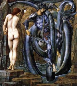 The Doom Fulfilled by Sir Edward Coley Burne-Jones