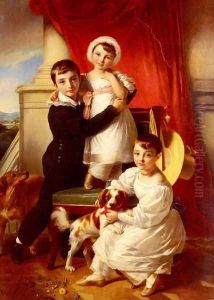 The Stanley Children by Sir John Watson-Gordon