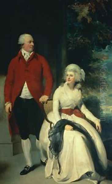 Portrait of John Julius Angerstein 1735-1823 and his second wife Eliza 1748-9-1800 - view 1