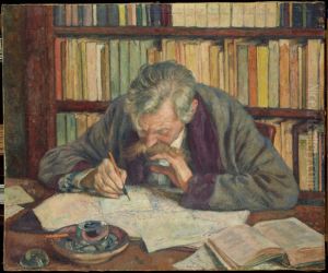 Portrait of Emile Verhaeren