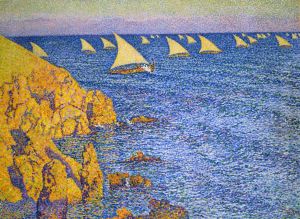 The Regata by Theo van Rysselberghe